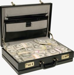 一箱钞票素材