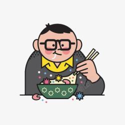吃饭素材