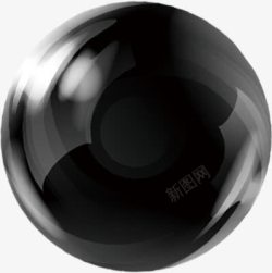 圆形活动海报黑色圆形素材