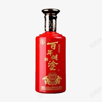 百年糊涂酒png免抠素材_88icon https://88icon.com 产品实物 白酒 百年糊涂 精品D3 贵州名酒