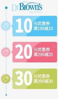 10元20元30元天猫优惠券素材