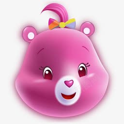 水彩熊欢呼熊carebearsicons图标图标