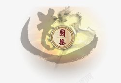 中国风道背景素材