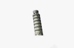 比萨斜塔意大利建筑旅游景点素材
