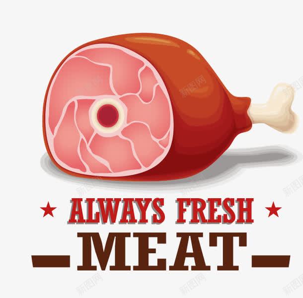 精美烧烤BBQ大腿肉矢量图ai免抠素材_88icon https://88icon.com BBQ 大腿肉 烧烤 精美 矢量图