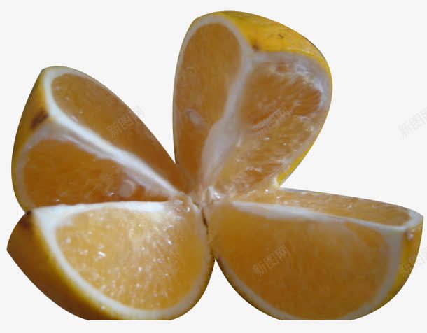 一个切开的柳橙png免抠素材_88icon https://88icon.com 一个 切开 柳橙 橙子 水果