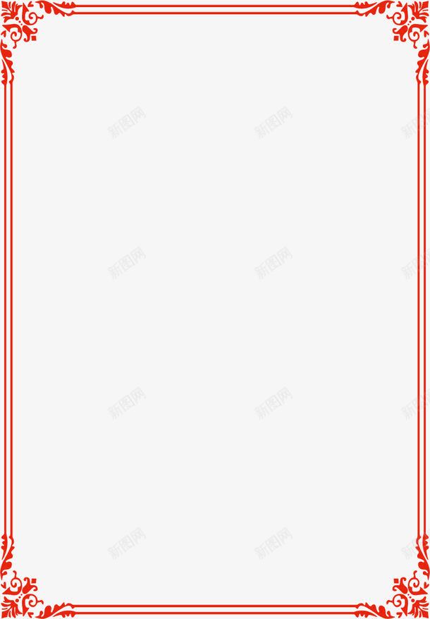 红色边框线框图png免抠素材_88icon https://88icon.com 矢量线框图 矢量线框图素材 红色边框 线框 线框图 线框图素材 边框红色