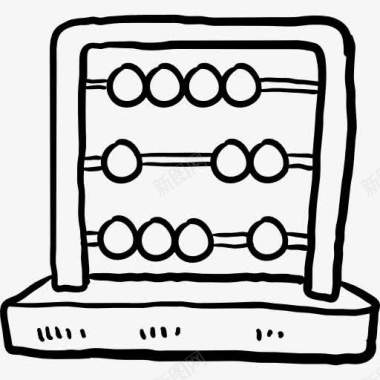 学生计算器算盘图标图标