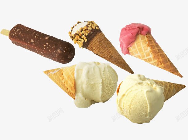 美食冰淇淋甜筒png免抠素材_88icon https://88icon.com 冰淇淋 甜筒 美食