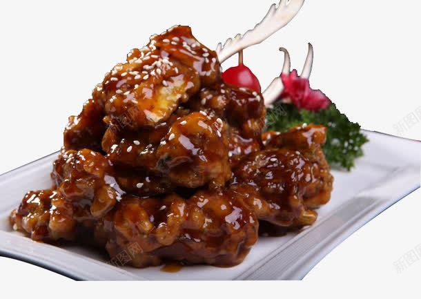 秘制排骨png免抠素材_88icon https://88icon.com 产品实物 排骨 美食 菜肴