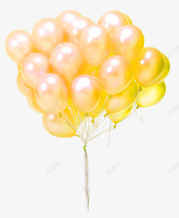 黄色亮光气球装饰图案png免抠素材_88icon https://88icon.com 亮光 免抠PNG 气球 装饰图案 黄色