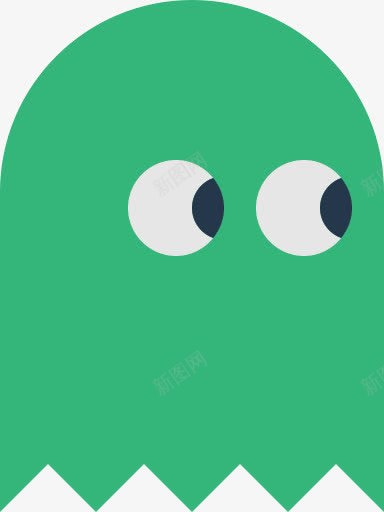 鬼转向自由png免抠素材_88icon https://88icon.com Ghost pacma pacman 鬼