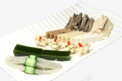 豆制品拼盘素材