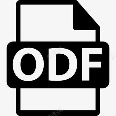 接口部分ODF文件格式图标图标
