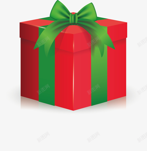 精美红色礼盒矢量图ai免抠素材_88icon https://88icon.com 圣诞礼物 圣诞节 矢量png 礼盒 红色礼盒 送礼物 矢量图