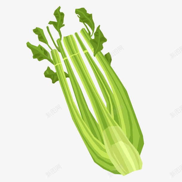 绿色蔬菜芹菜png免抠素材_88icon https://88icon.com 绿色 芹菜 蔬菜