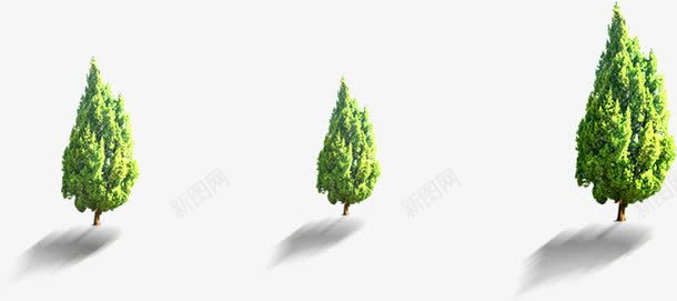 绿树景观树影清新png免抠素材_88icon https://88icon.com 景观 树叶阴影 树影 清新 绿树