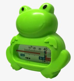 青蛙温度表素材