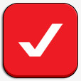 红是个提醒红iphoneipad图标图标
