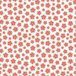 红色花朵背景矢量图素材