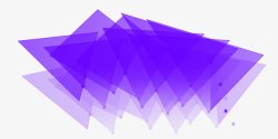 紫色三角形背景素材