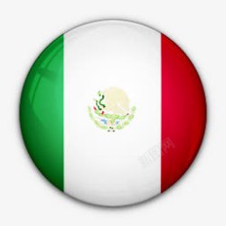 Mexico国旗墨西哥对世界标志图标高清图片