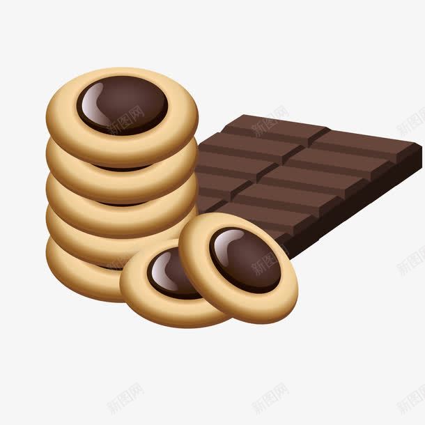 巧克力甜甜圈png免抠素材_88icon https://88icon.com 图案 巧克力 甜甜圈