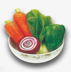蔬菜胡萝卜青菜洋葱素材