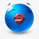 吻额头表情符号吻emoticonsicons图标图标