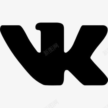 标准字的苹果VK标志图标图标