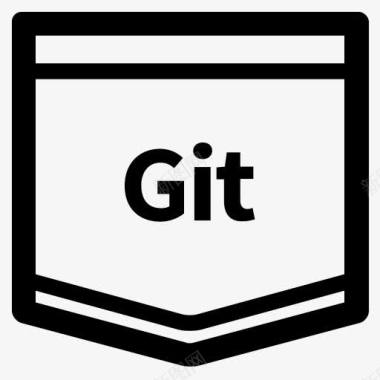 编码代码编码GitGitHub线编图标图标