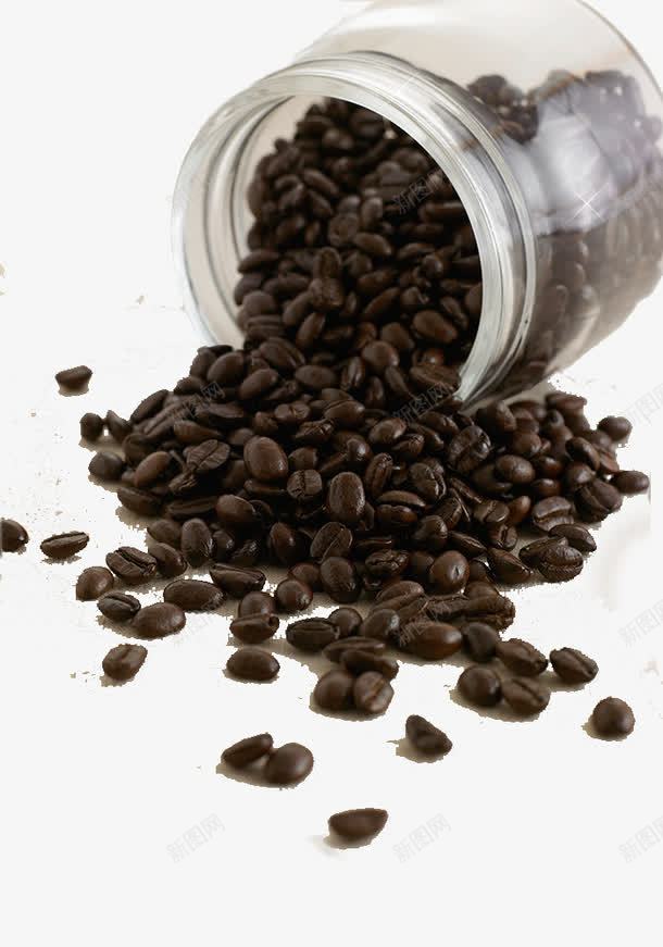 咖啡豆png免抠素材_88icon https://88icon.com 咖啡豆 打翻杯子 打翻的咖啡豆 翻倒 高清咖啡豆 黑色咖啡豆