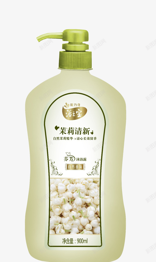 隆力奇茉莉沐浴露png免抠素材_88icon https://88icon.com 产品实物 沐浴露 浴之宝 隆力奇