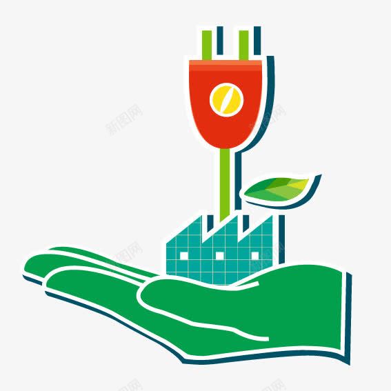 环保节能png免抠素材_88icon https://88icon.com 健康 环保 环保节能 绿色 绿色环保 节能