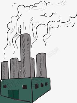 气体排放空气污染高清图片