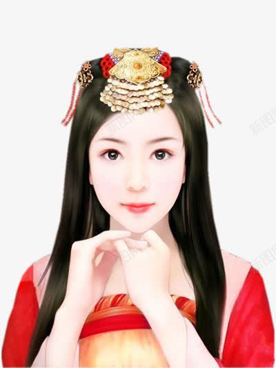 金色头饰装饰美女png免抠素材_88icon https://88icon.com 头饰 美女 装饰 金色