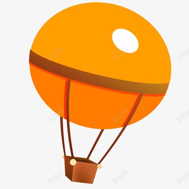 飘在空中的热气球png免抠素材_88icon https://88icon.com 卡通 手绘 拟物化 漂浮 热气球
