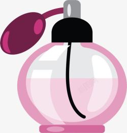 粉色香水瓶素材