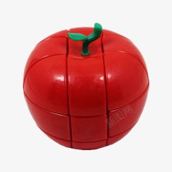 苹果魔方玩具红色素材