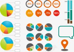 统计分析类图表素材