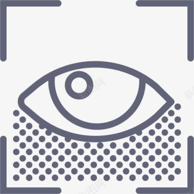 recognition视网膜识别OutlineSmashicons图标图标