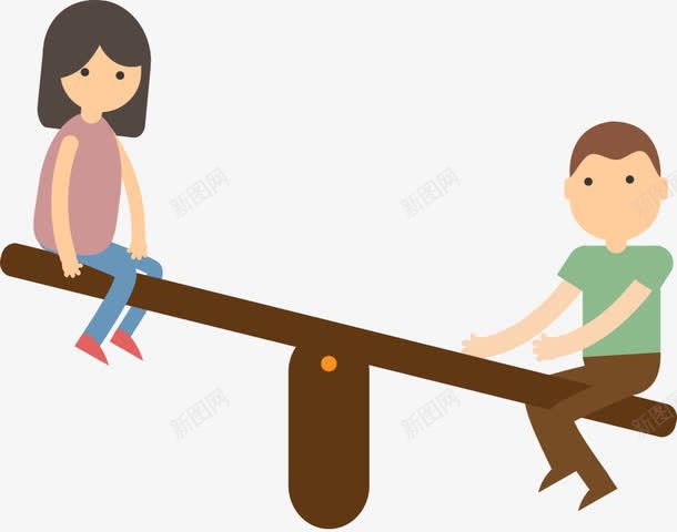 幼儿园游戏跷跷板png免抠素材_88icon https://88icon.com 幼儿园 游戏 跷跷板