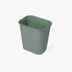 绿色塑料桶素材