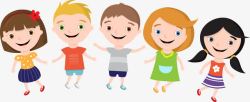 卡通小朋友素材