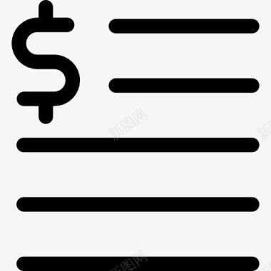 符号美元的符号图标图标