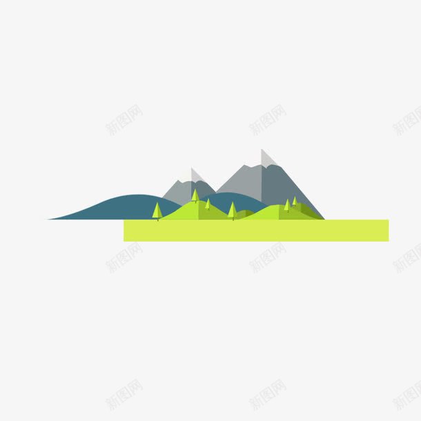 大山png免抠素材_88icon https://88icon.com 大山 山脉 矢量图形