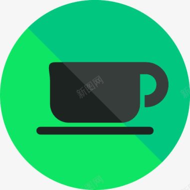 茶壶茶杯素材咖啡图标图标