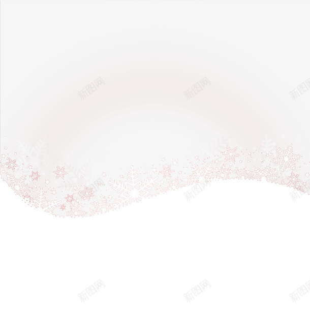 白色雪花背景png免抠素材_88icon https://88icon.com 白色 雪花