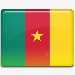 设计喀麦隆国旗AllCountryFlagIcons图标图标