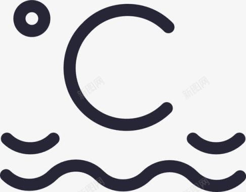 保温电热水壶保温图标图标